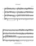All Aboard! (Quartet) - Score and Parts