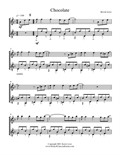 Chocolate (Flute and Guitar) - Score and Parts