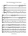 Fiesta (Quartet) - Score and Parts