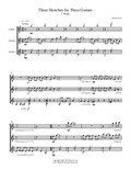 Three Sketches (Trio) - Score and Parts