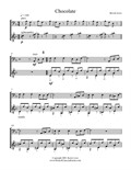 Chocolate (Cello and Guitar) - Score and Parts