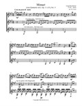 Minuet (Trio) - Score and Parts