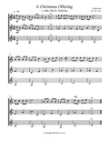 A Christmas Offering (Trio) - Score and Parts