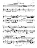 Air from Suite No.3 (Violin and Guitar) - Score and Parts