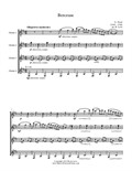Berceuse (Quartet) - Score and Parts