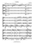 Lullaby (Quartet) - Score and Parts