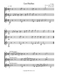 Las Hachas (Trio) - Score and Parts