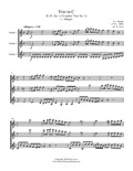 Trio in C, H. IV, No.1 - i - Allegro (Trio) - Score and Parts