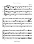 Marche Militaire (Quartet) - Score and Parts