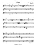 Villano (Trio) - Score and Parts
