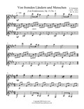 Von fremden Ländern und Menschen (Trio) - Score and Parts